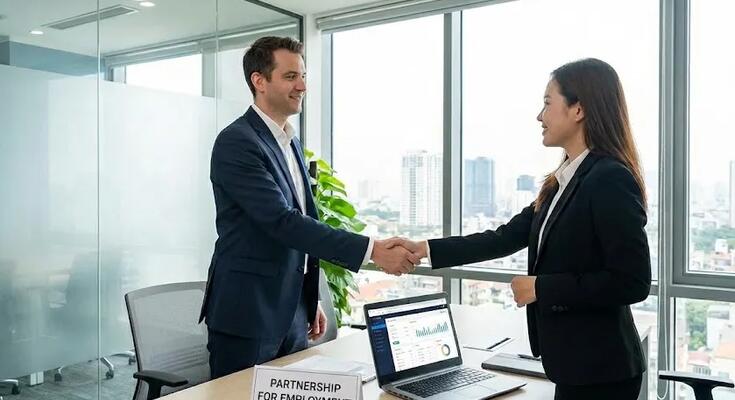 Swiss Coding Academy & TopDev Discuss Partnership for Graduate Jobs